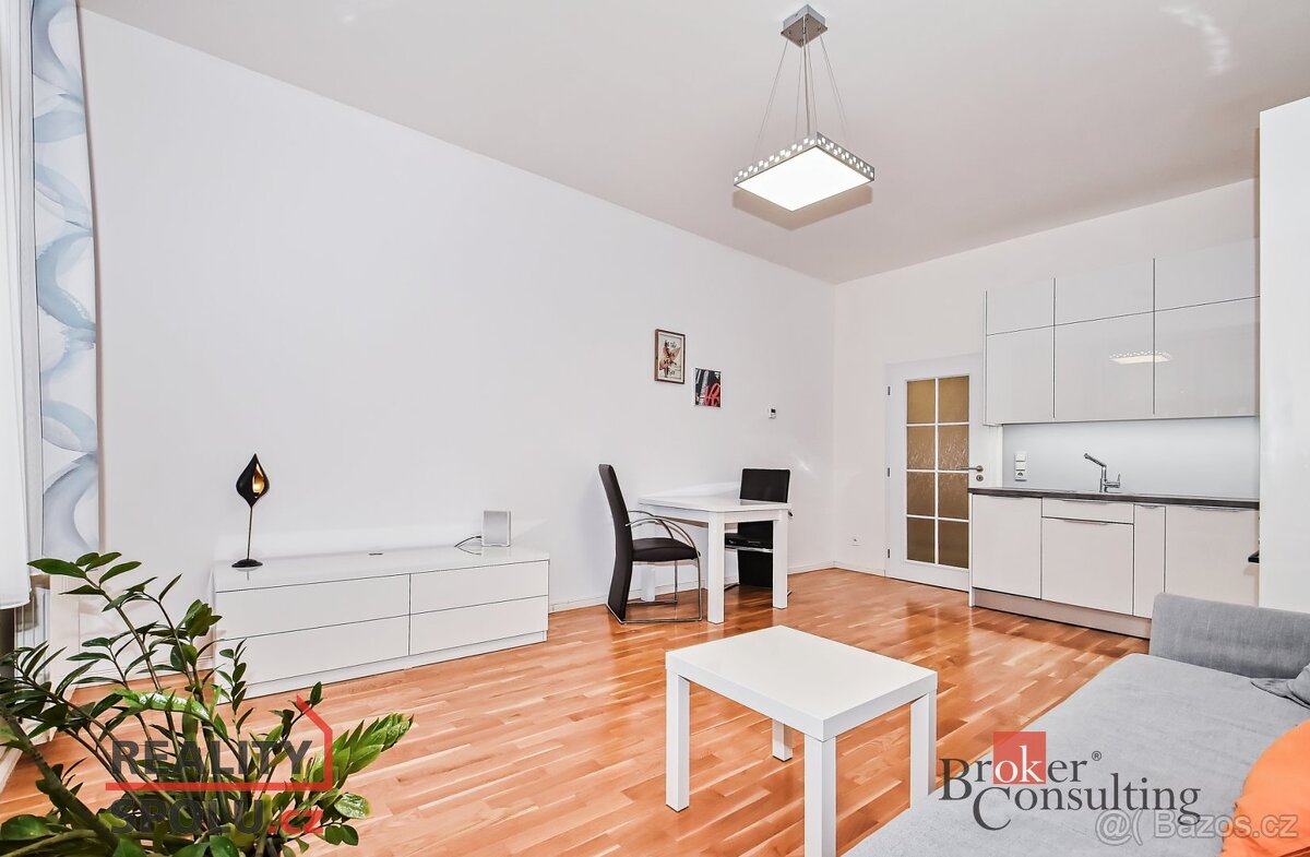 Pronájem, byty/1+kk, 35 m2, Ondříčkova 1203/5, Žižkov, 13000 - 15