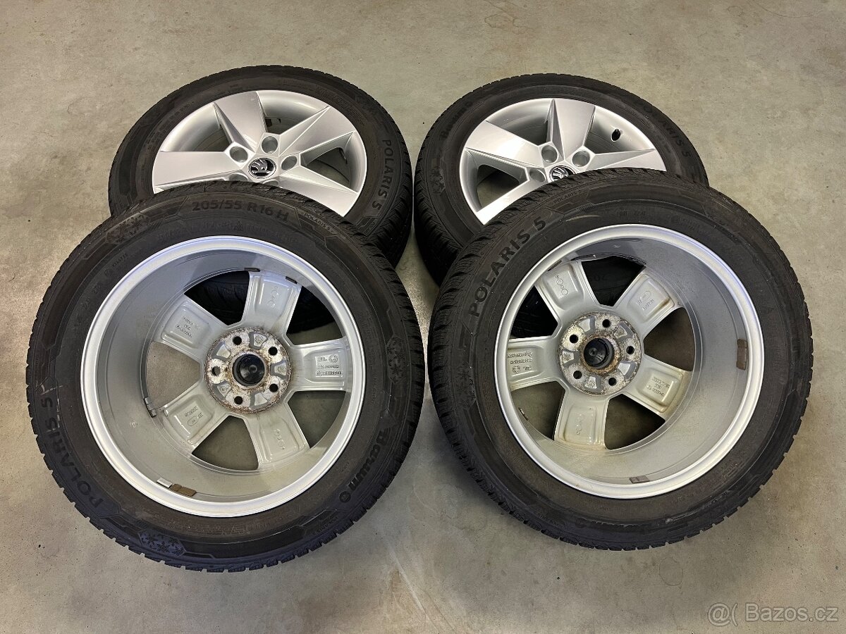 Octavia III-kompletní sada zimních kol ILIAS 16"205/55 R16 - 15