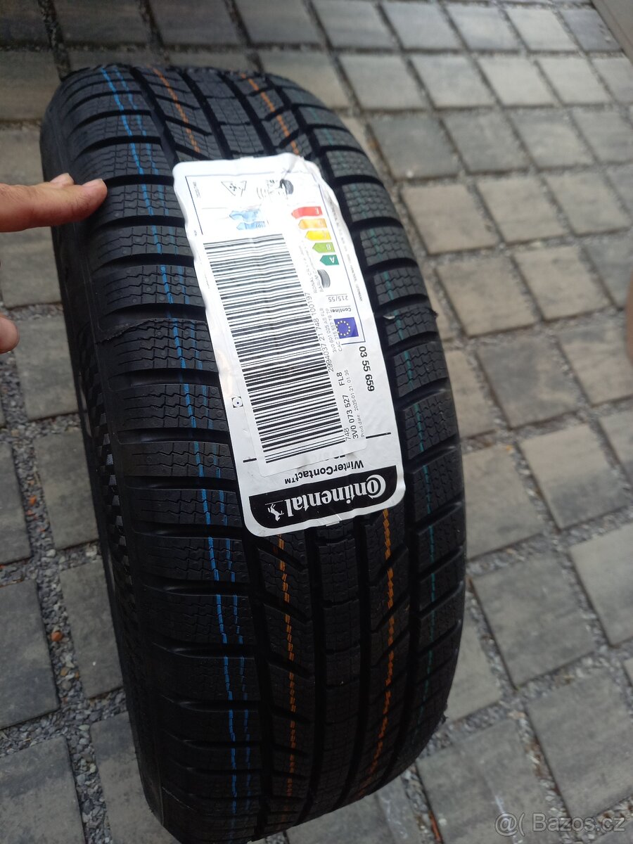 Š.Superb III,VW Passat B8- NOVÝ zimní ALU komplet 215/55R17 - 15