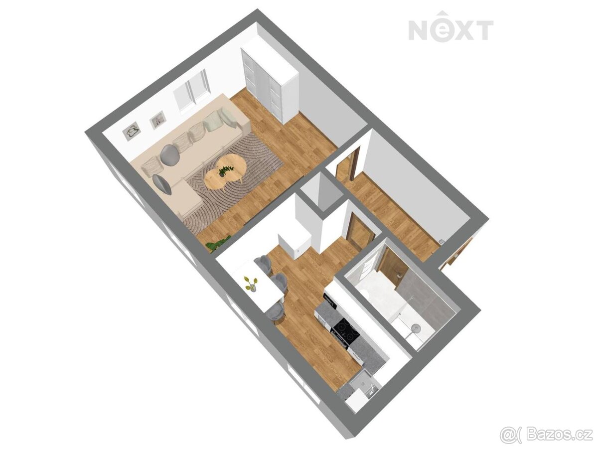 Prodej byt 1+1, 40㎡ - 15