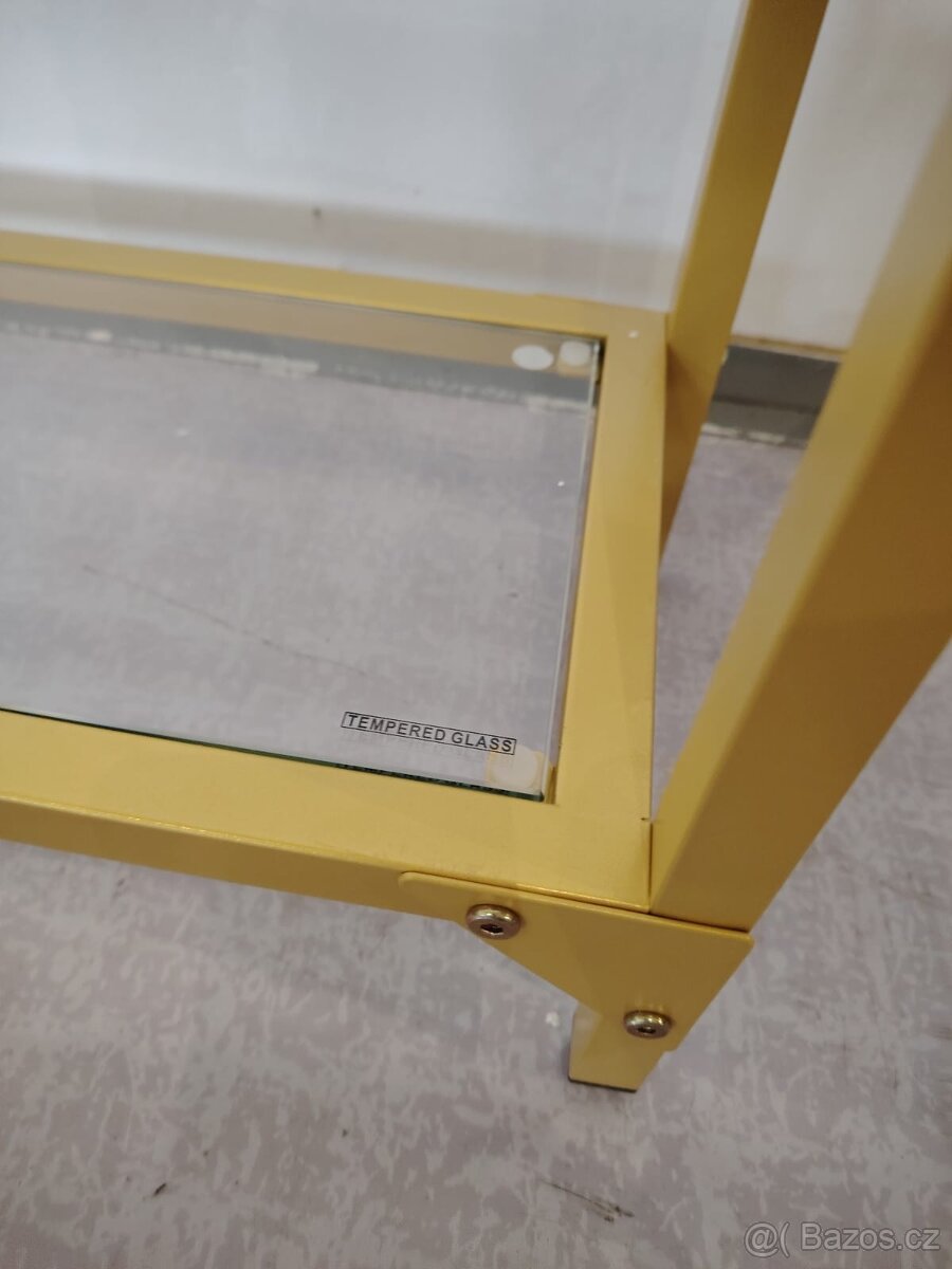 Nový konzolový zlatý stůl - 15