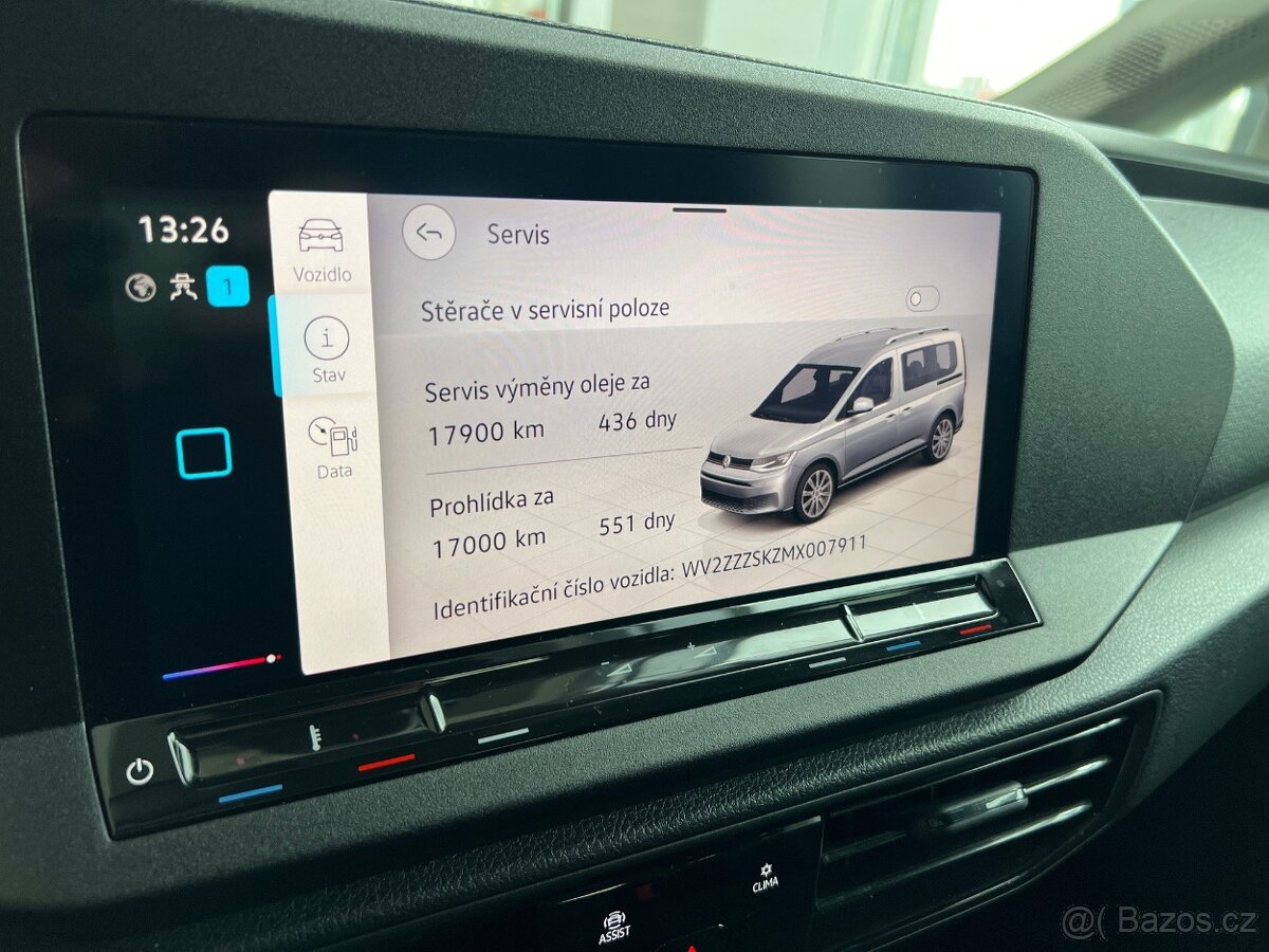 VW Caddy Comfortline 2,0TDI 75kW NAVIGACE - 15