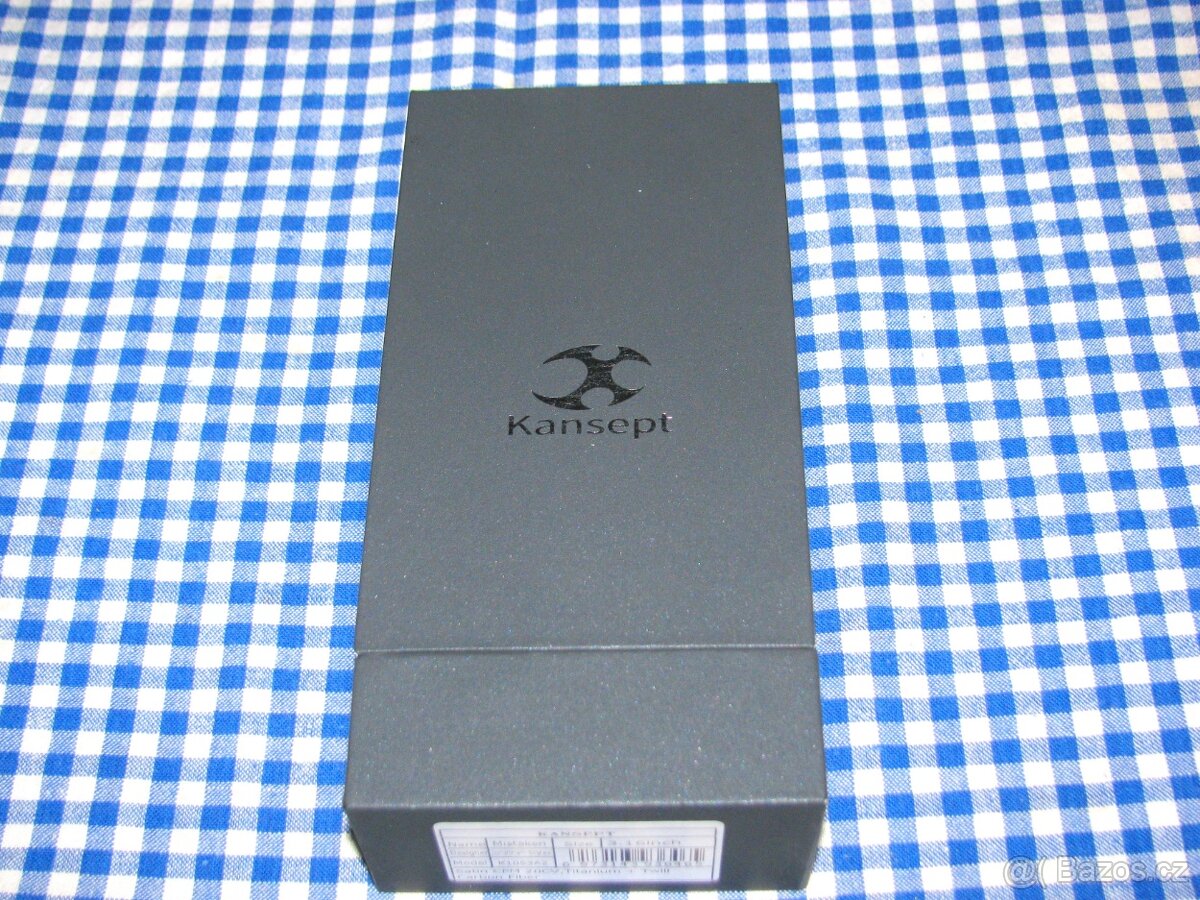 ZAVÍRACÍ NŮŽ - KANSEPT MISTAKEN - OCEL CPM-20CV / TITANIUM - 15