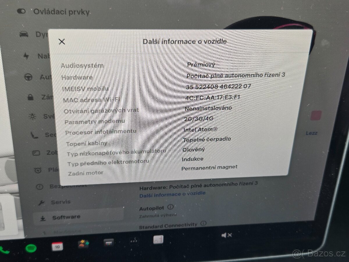 Tesla Model 3 Performance 377kW/82kWh 1.majitel SOH 91% - 15
