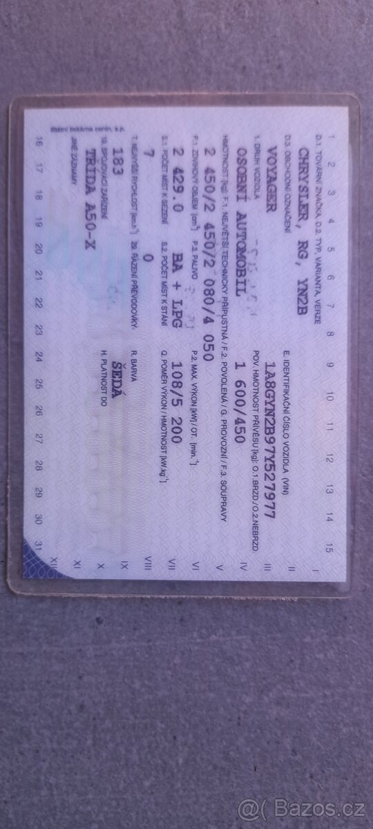 Chrysler Voyager 2.4 LPG - 15