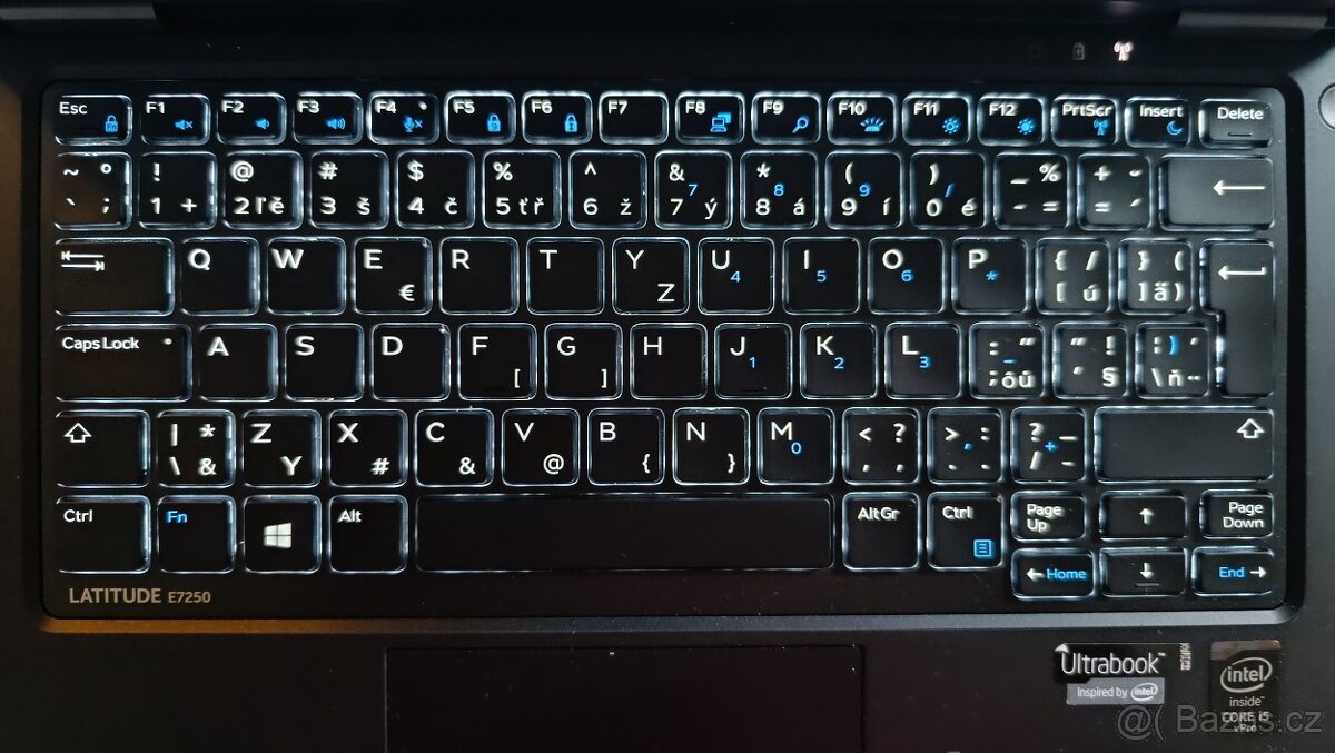 12,5" ultrabook Dell Latitude 7250 Core-i5,SSD,nová baterie - 15