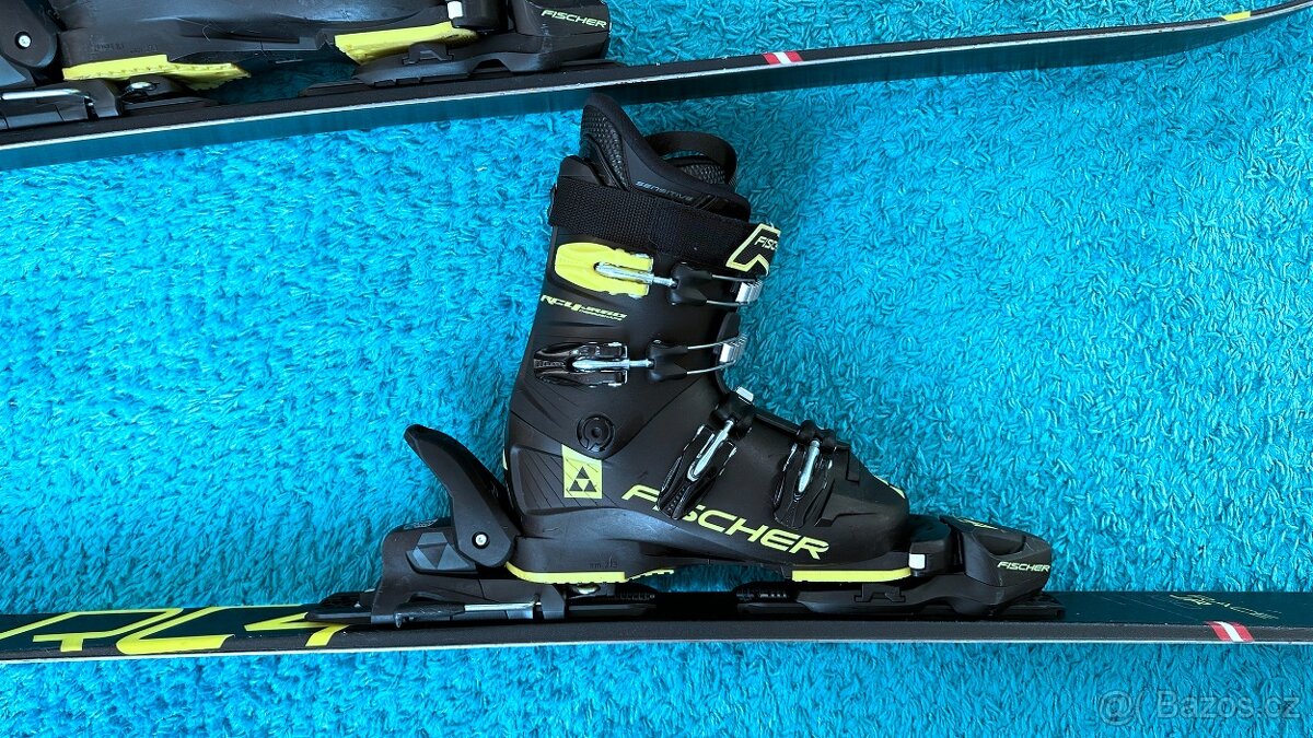 LYŽE JUNIORSKÉ 130 - Fischer RC4 RACE JR+ FJ4 SLR vel. 130 - 15