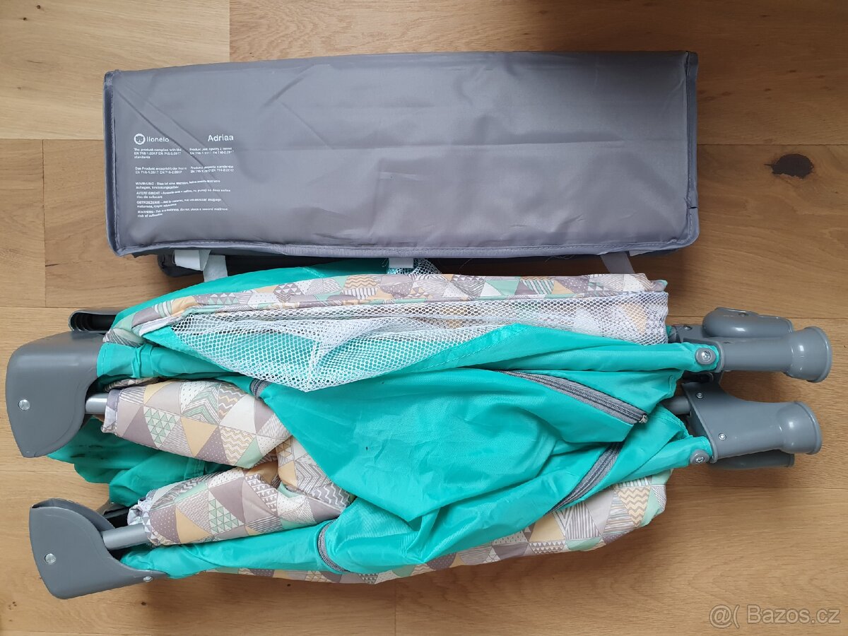 Monitor dechu + 2x postýlka, prostěradla, samolepky na zed - 15