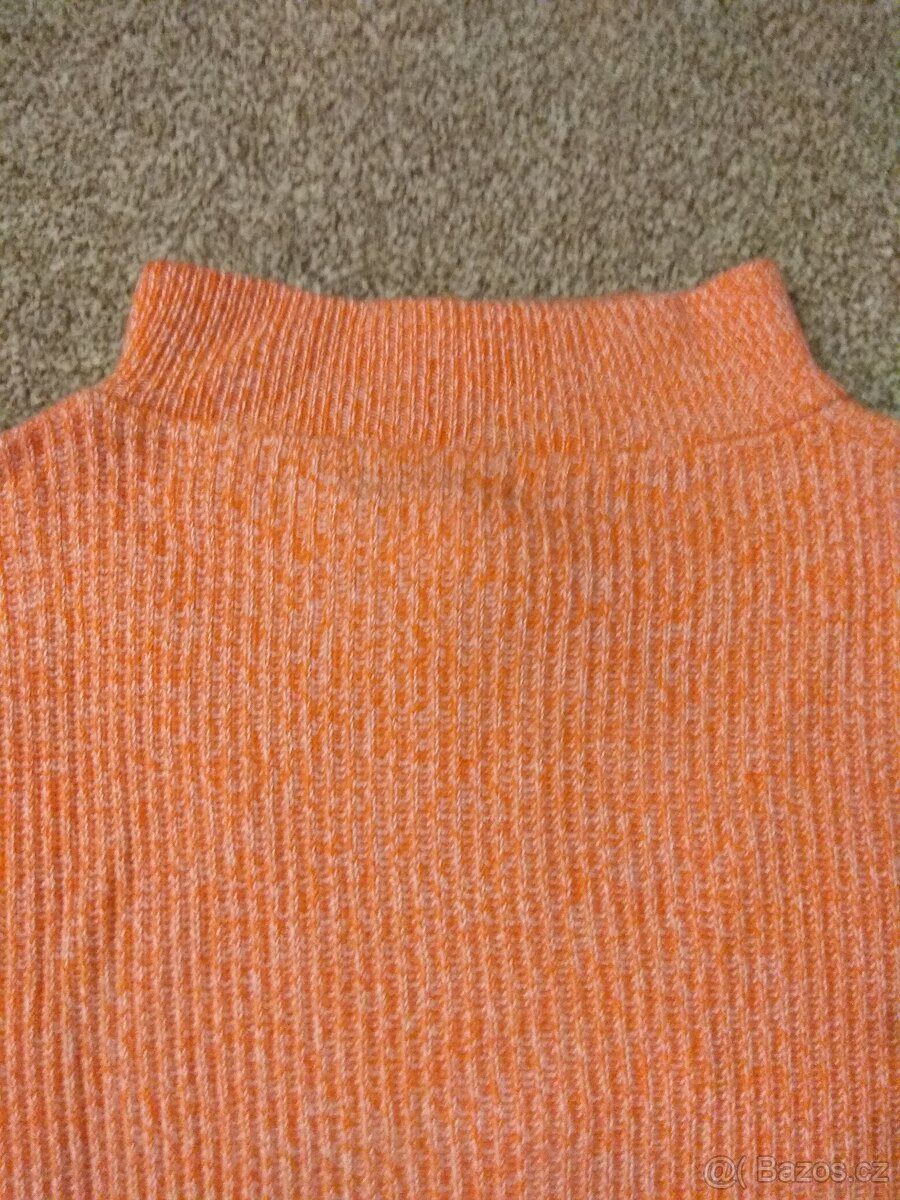 Nový unisex rolák Bonprix - L, lososová barva - 15