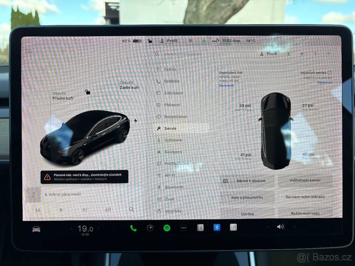 Tesla Model 3 SR+ DPH, ZÁRUKA, TZ, AUTOPILOT - 15