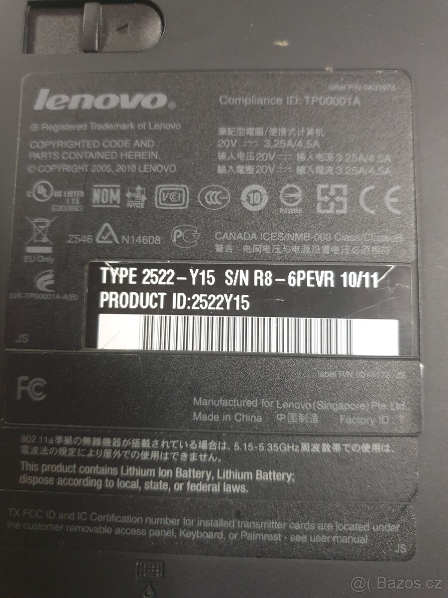 Lenovo Thinkpad T410 Intel Core i5-M520, 14,1" - 15