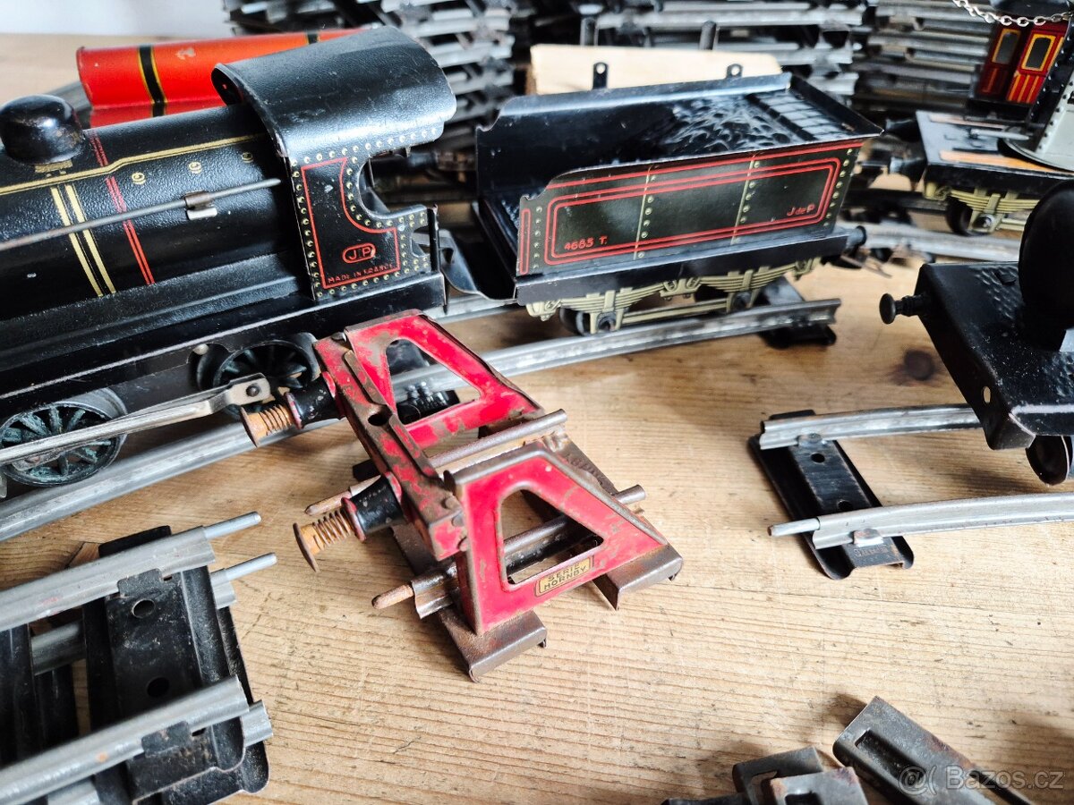 Vláčky J.De.P.,, koleje, rok 1930, rozchod 0, CENA ZA VŠE - 15