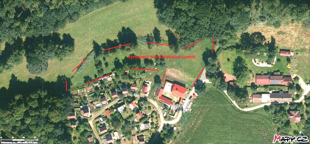 Prodej stavebního pozemku s travním porostem v Soběslavi - 15