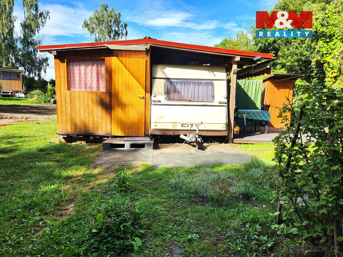 Prodej, karavan s dřevěnou přístavbou, Hradec u Kadaně - 15