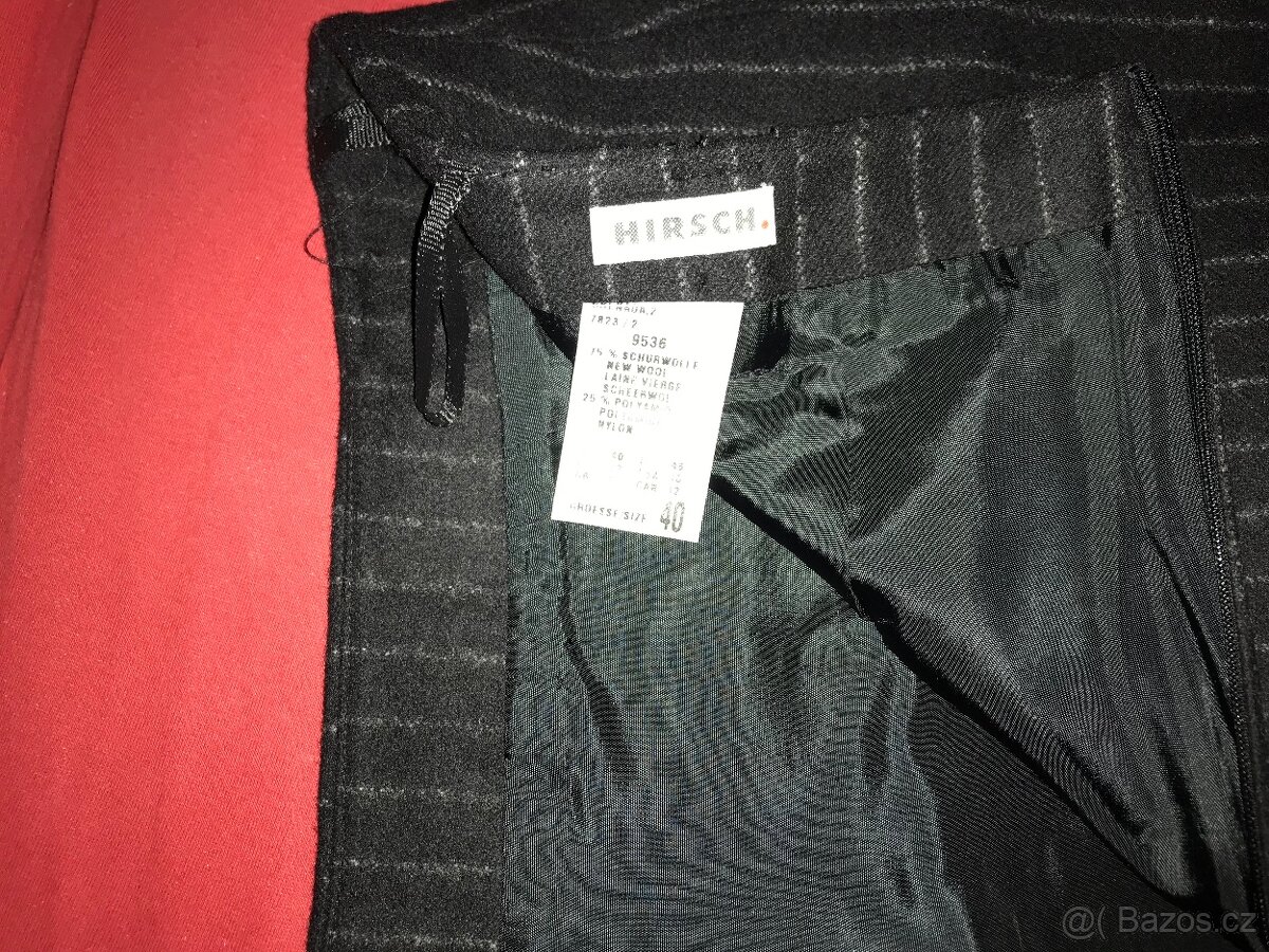 Prodám kostým - sako, sukně, kalhoty - 15