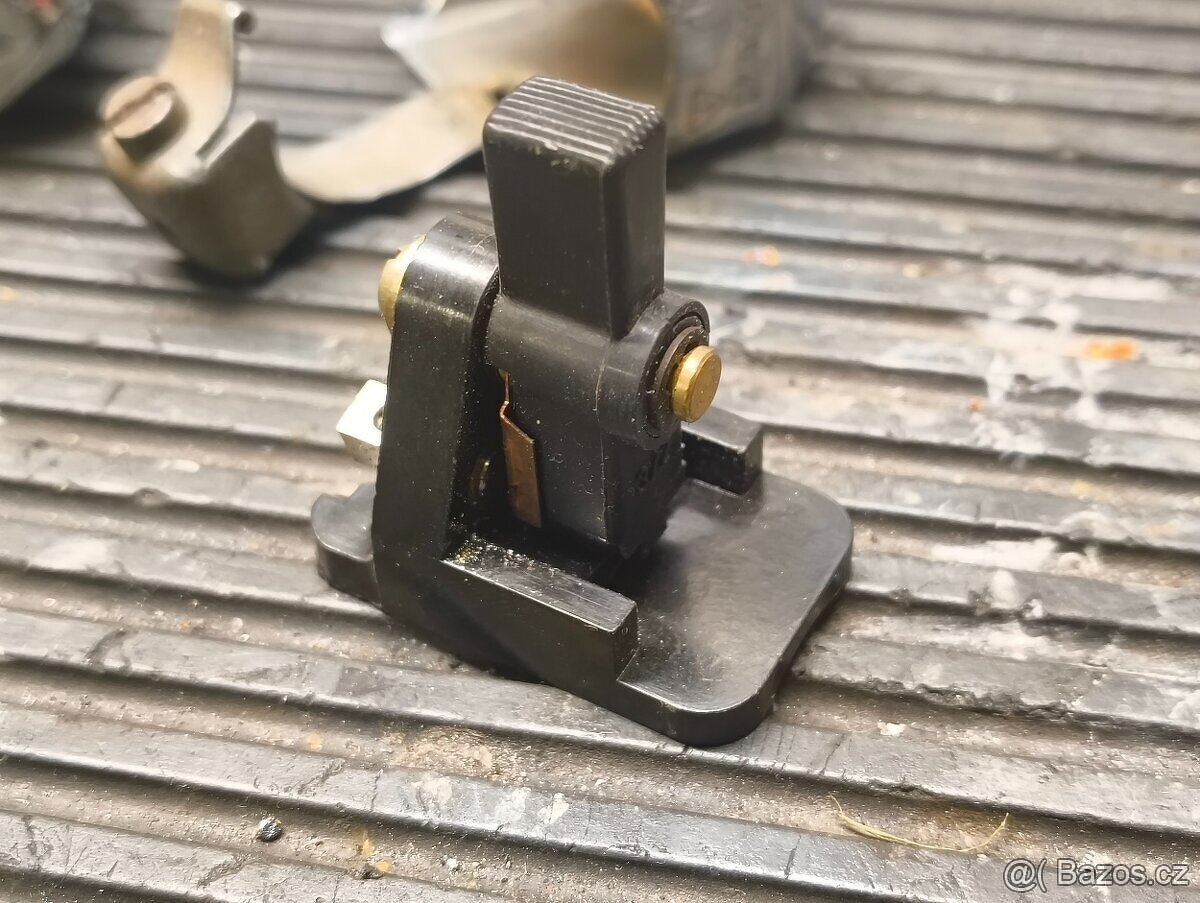 Přepínač světel plyn Jawa 634 350 první typ bizon řidítka - 15