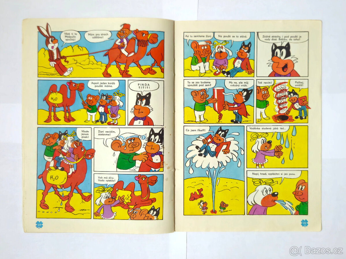 Čtyřlístek č.11 - Letem kulatým světem - Original 1970 - 15