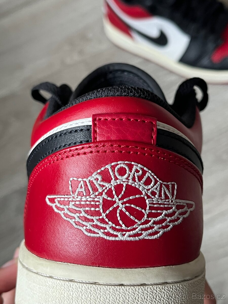 Air Jordan 1 low Bred toe EU 43 - 15