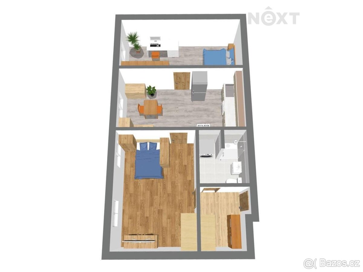 Prodej byt 2+1, 59㎡ - 15