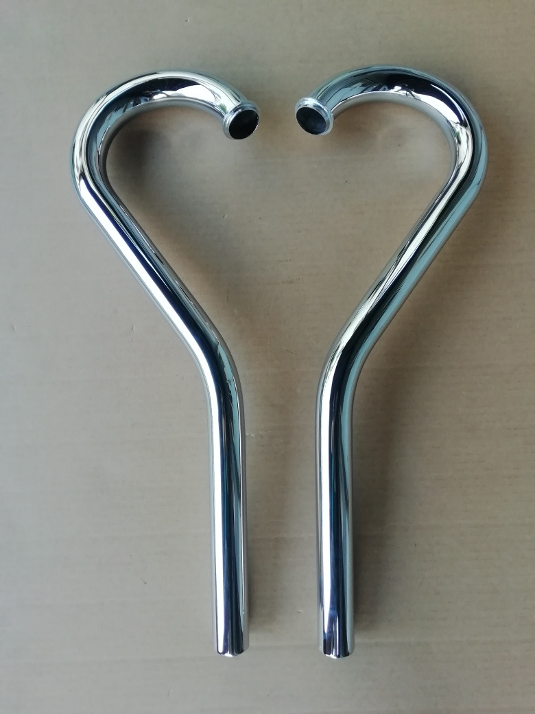 Nové výfukové kolená na motocykle JAWA,ČZ. - 15