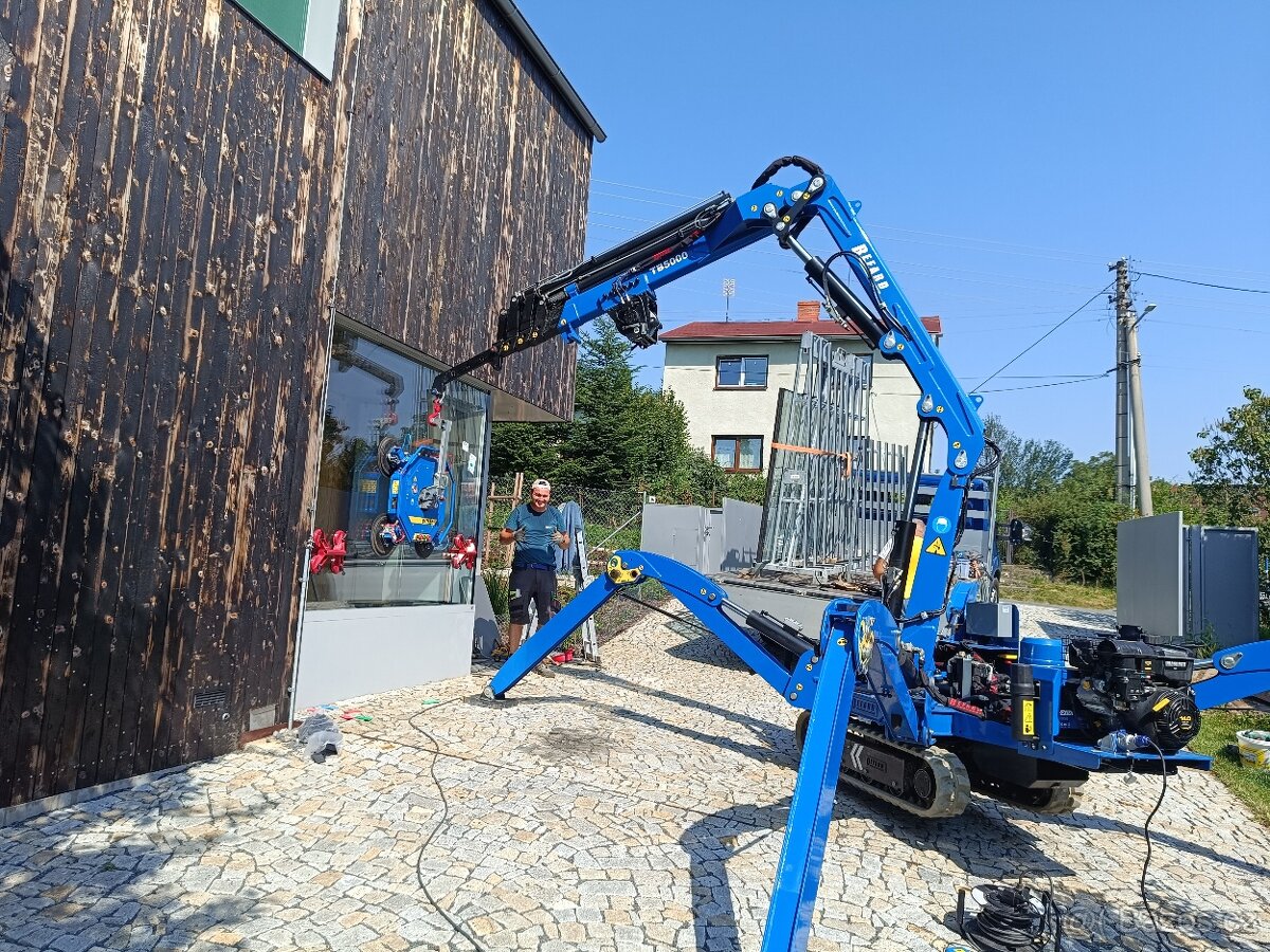 Jeřáb... Mini jeřáb... Pásový mini jeřáb... - 15