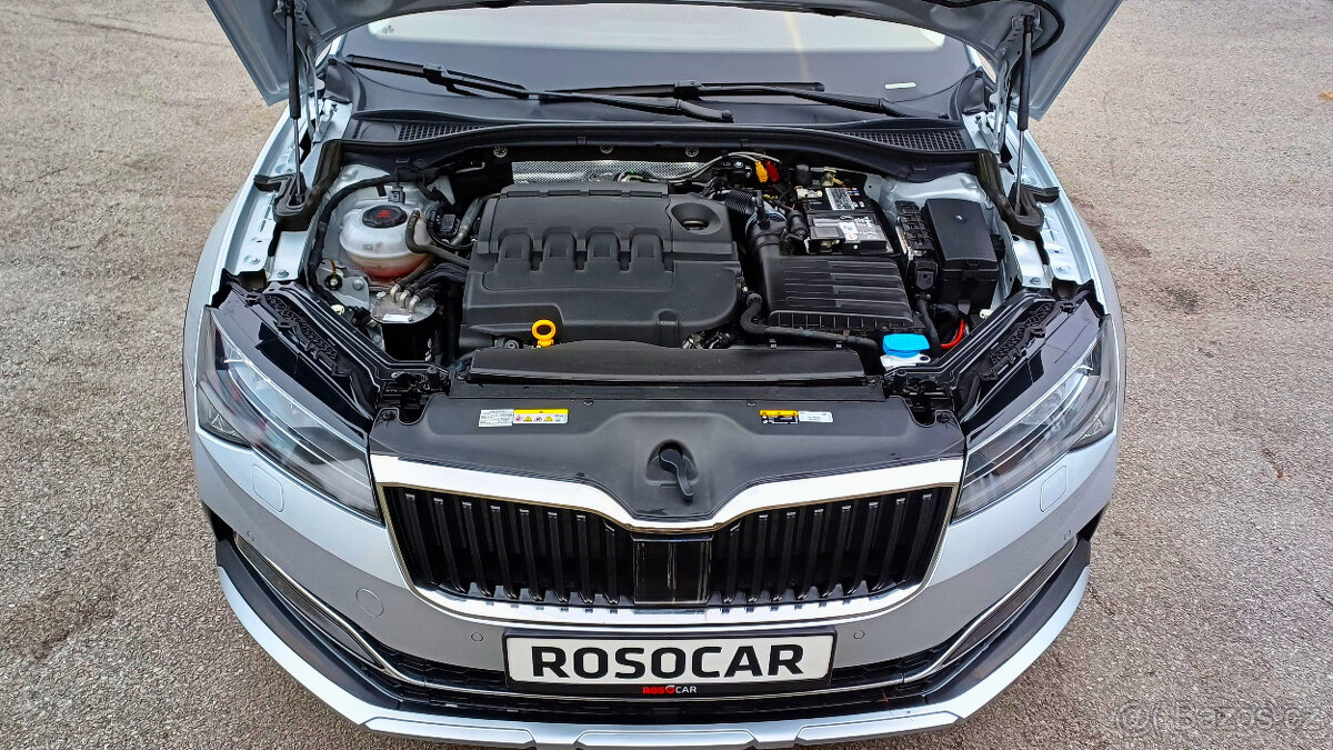 Superb combi 2.0TDI 4x4 140kW SCOUT-1.maj-koup.ČR-NEHAV-DPH- - 15