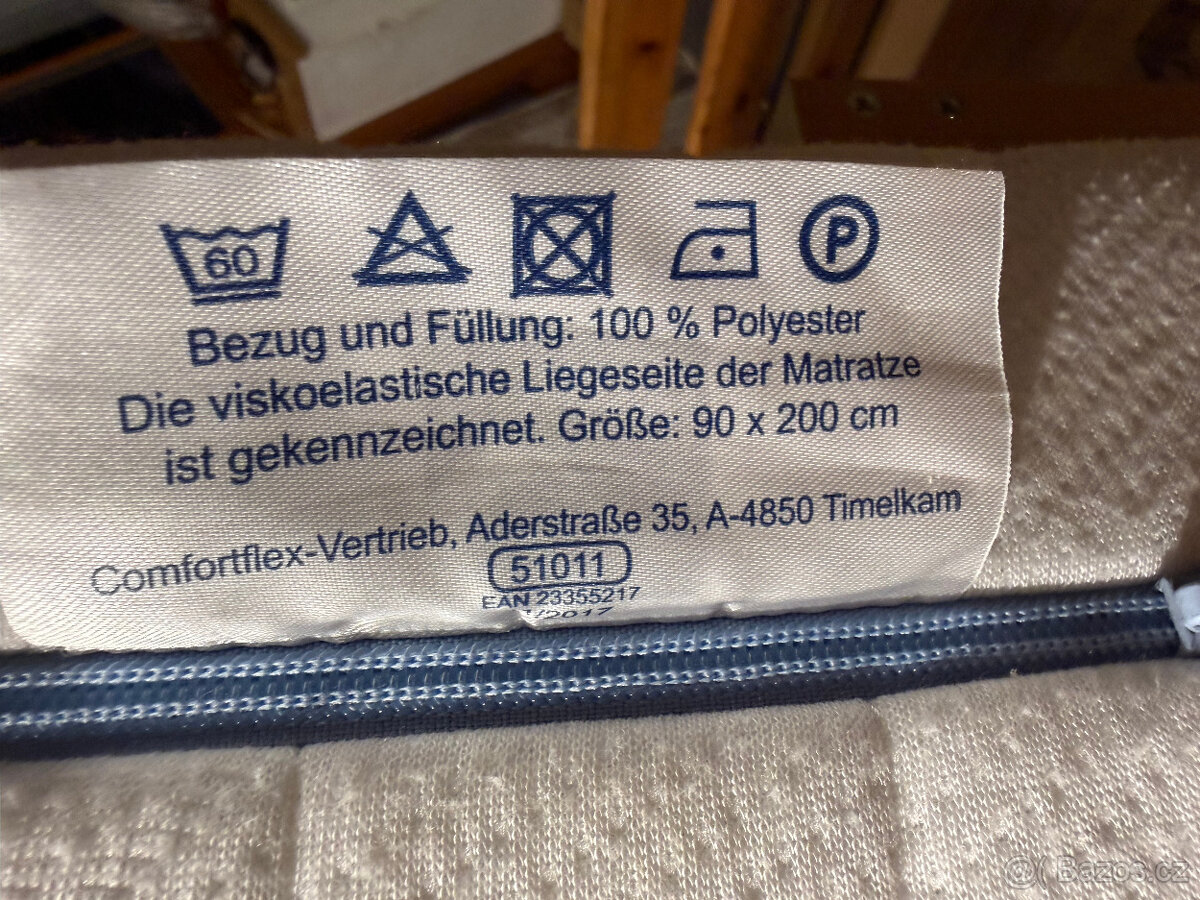 Zdravotní postel s elektrickým roštem a zdravotní matrací - 15