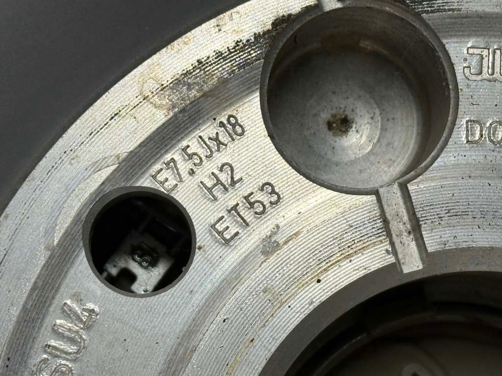 4x ALU KOLA AUDI - 7,5x18" ET53 5x112 - 4L0601025BG - 15