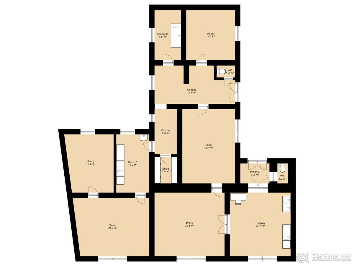 Prodám RD ve Štěkni - 15