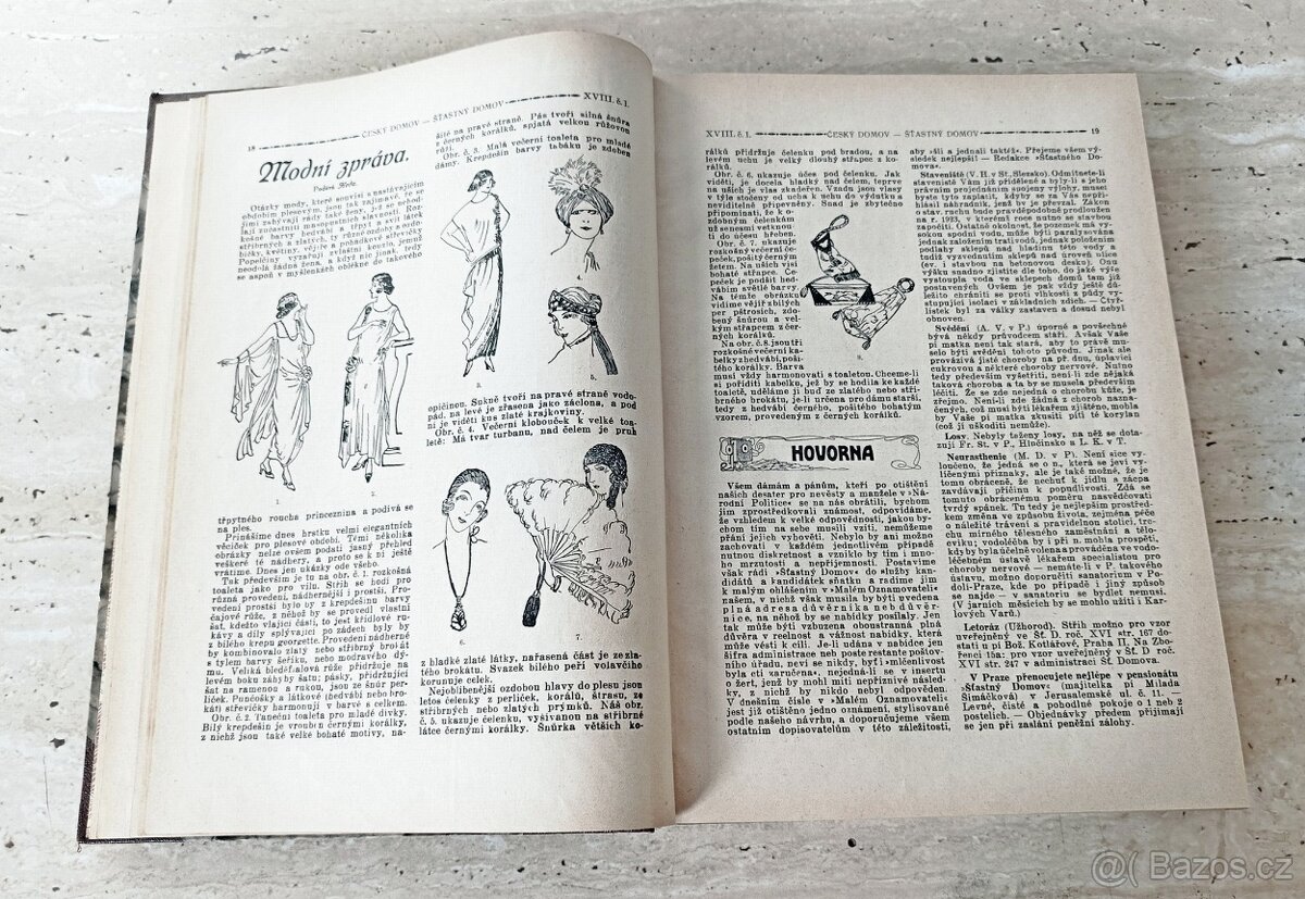 Časopisy Šťastný domov, dva kompletní ročníky 1923 a 1924 - 15