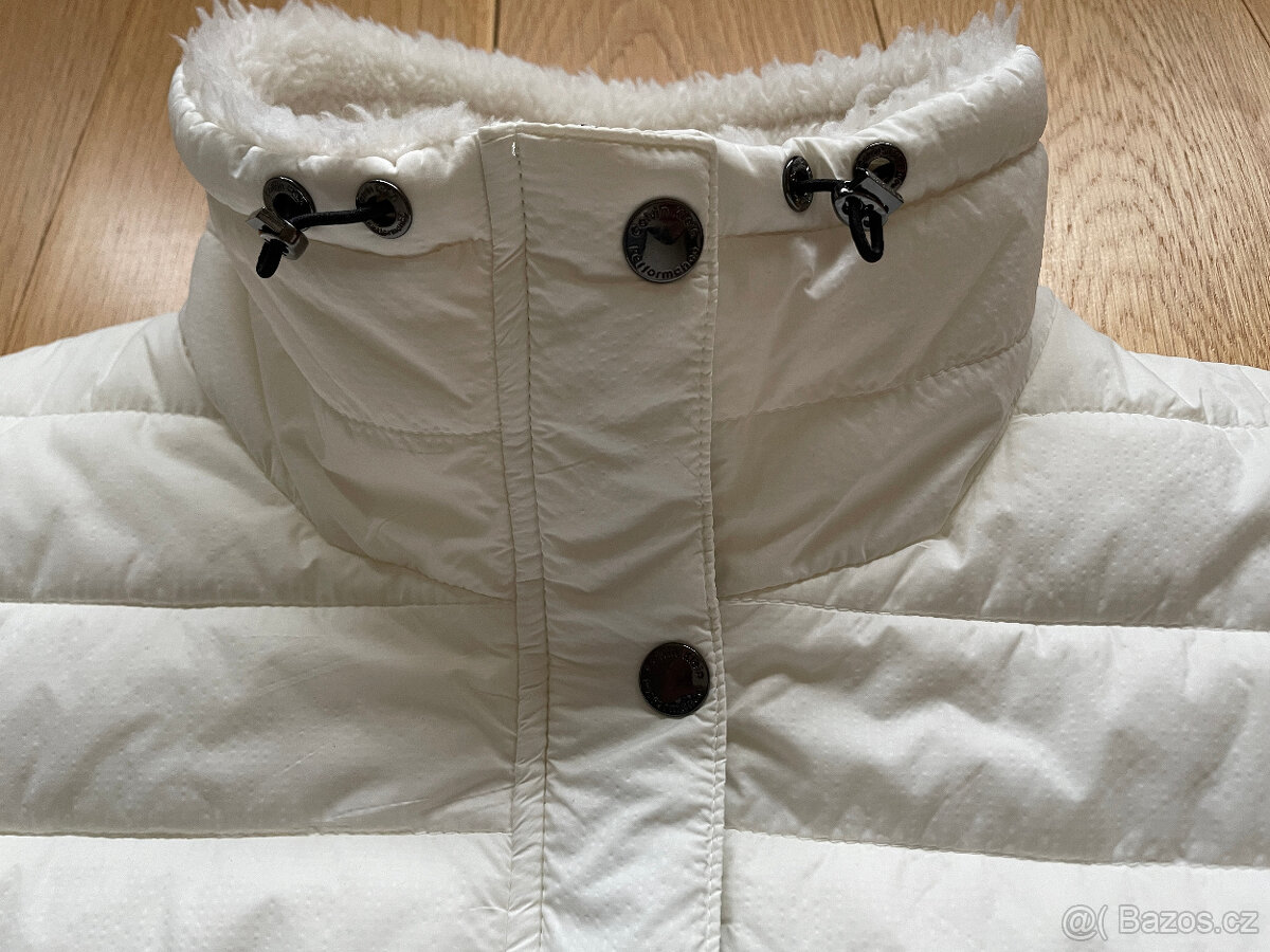 Nová bílá prošívaná vesta Calvin Klein Performance M - 15