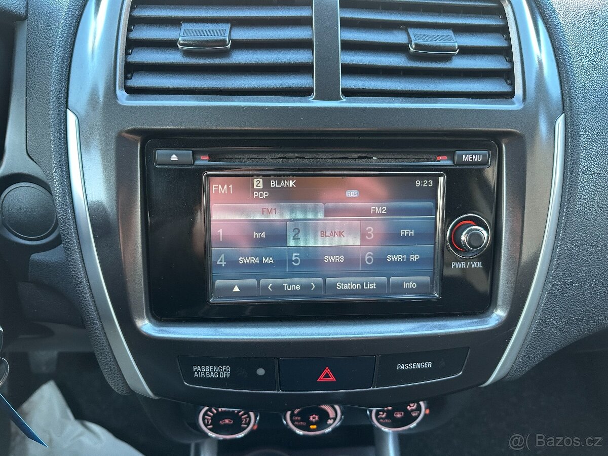 Mitsubishi ASX 1.6 86kW 2014 109379km vyhřívané sedačky - 15