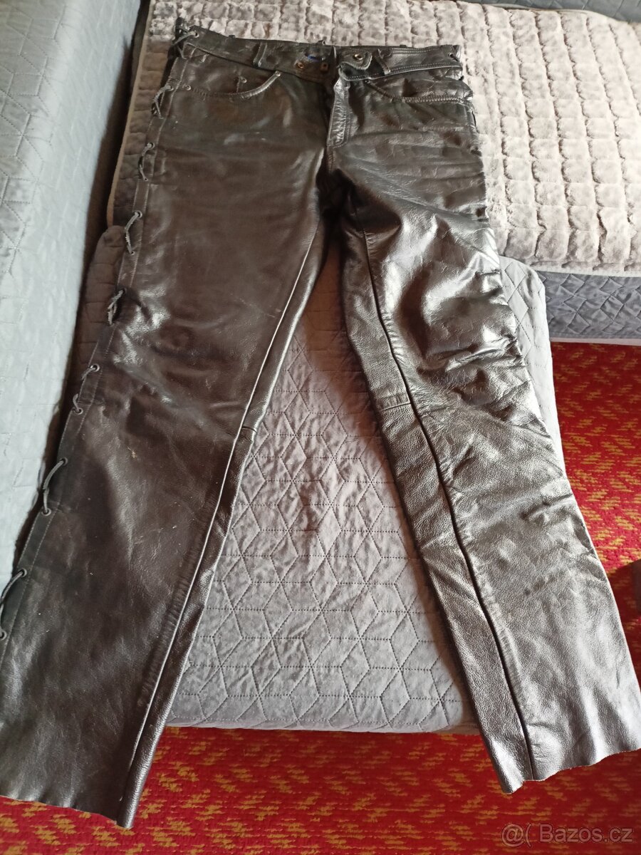 Kožená bunda a kalhoty - 15