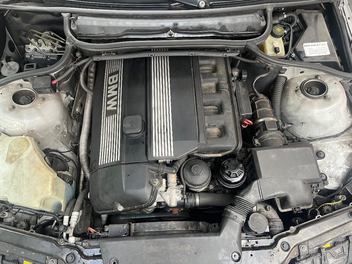Prodám BMW e46 323ci coupe manuál M52TUB25 projekt - 15
