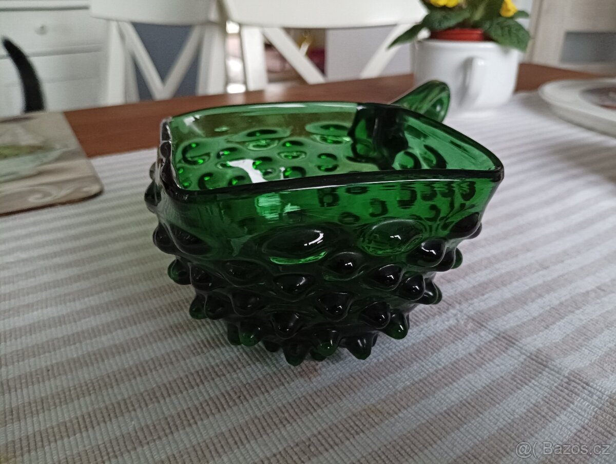 MURANO EMPOLI VERDE MISKA - 60. AŽ 70. LÉTA - 15