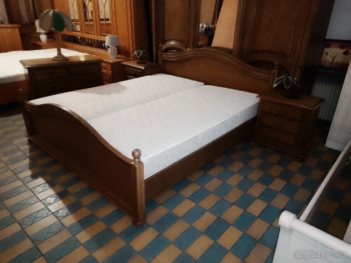 RUSTIKÁLNÍ KOMPLETNÍ LOŽNICE MONACO - 15