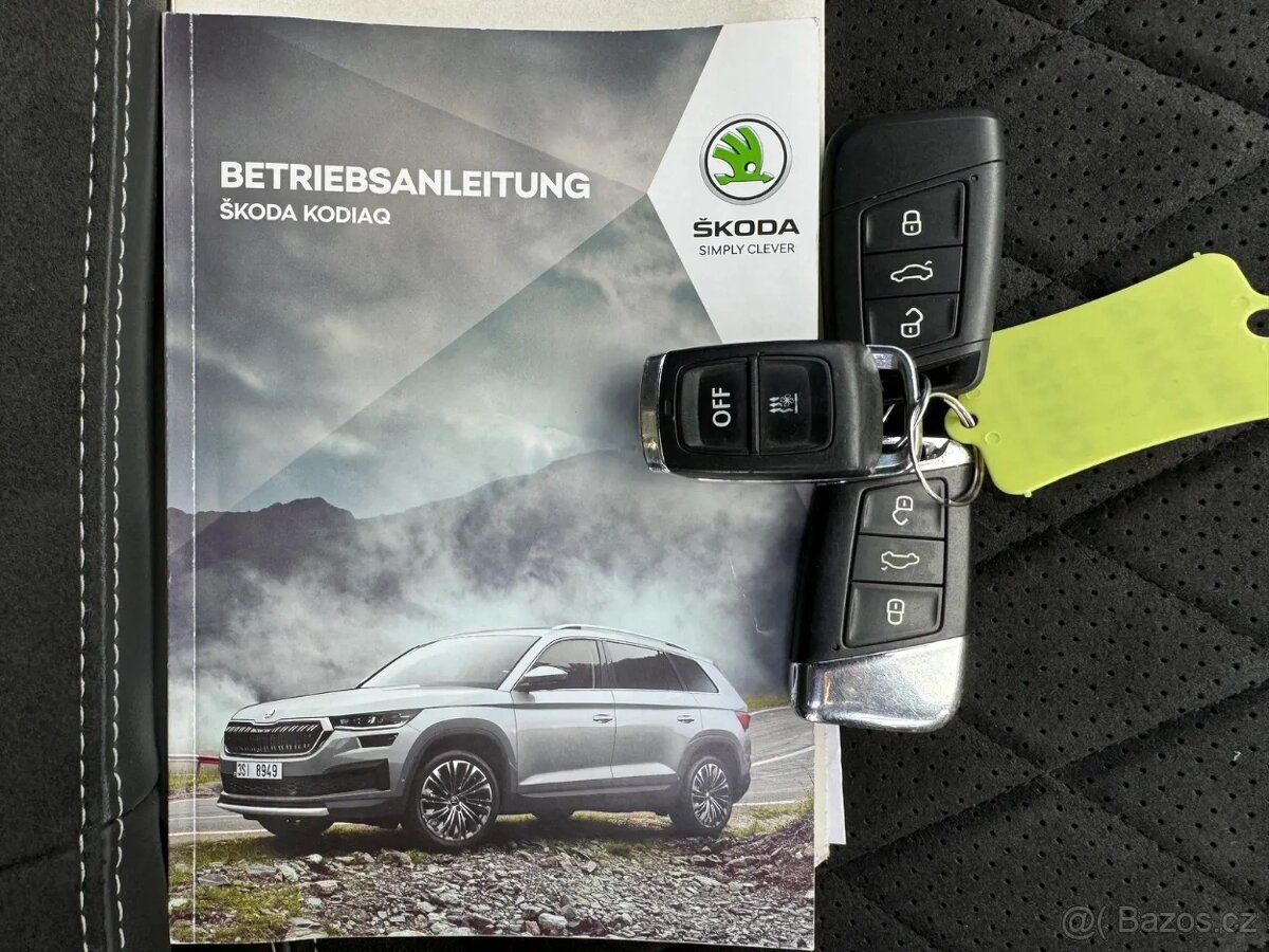 Škoda Kodiaq sportline 2022 TDI 147kw 4x4/webasto/360°kamery - 15