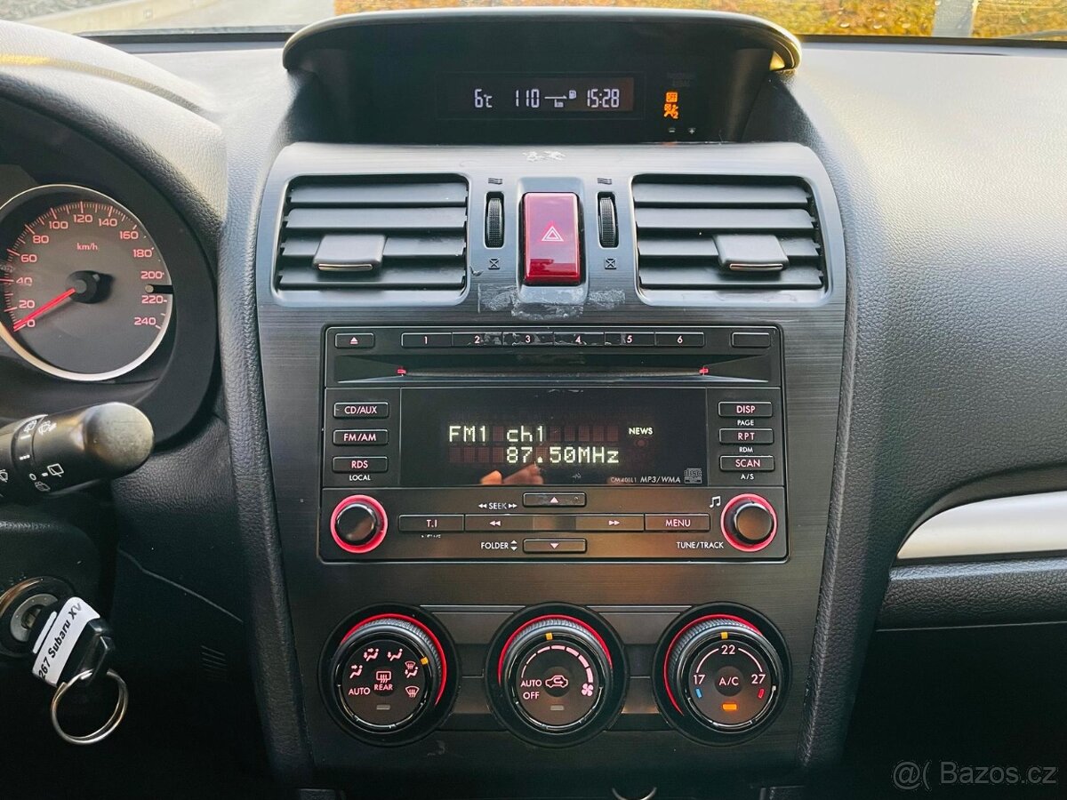 Subaru XV 1.6i 4x4 MANUÁL SENZORY SERVISKA - 15