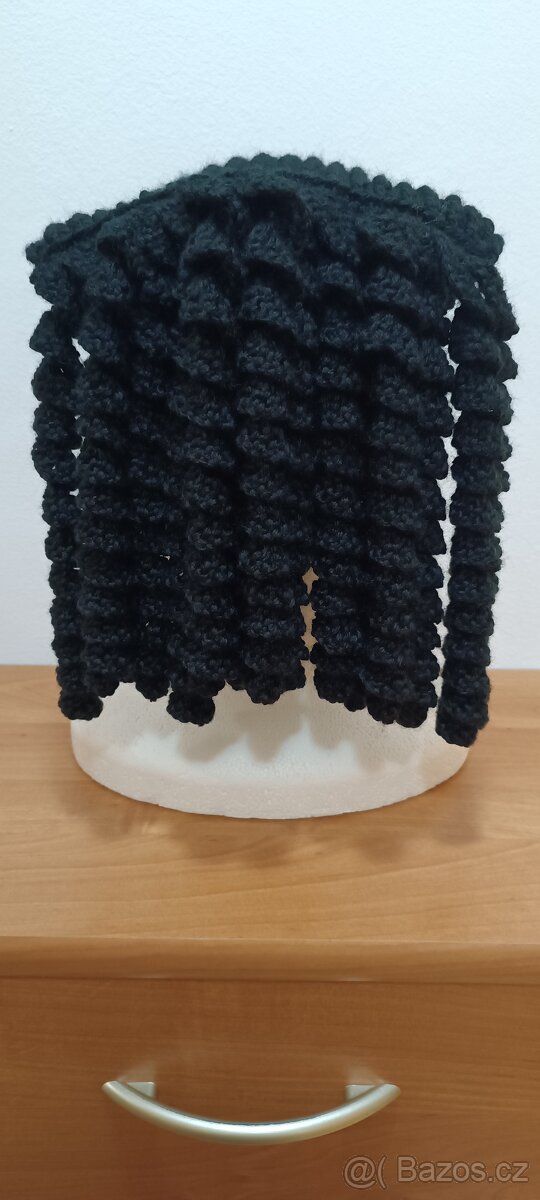 Pletené a háčkované čepice - 15