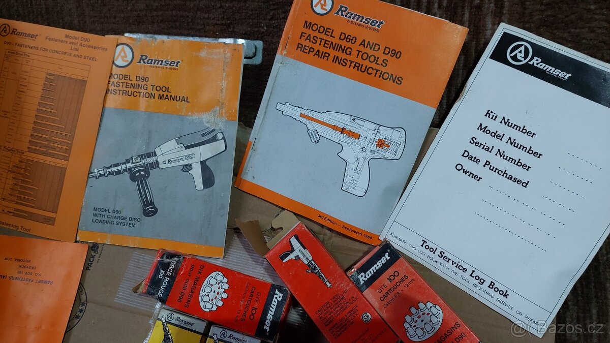 Nastřelovaci pistole RAMSET - 15