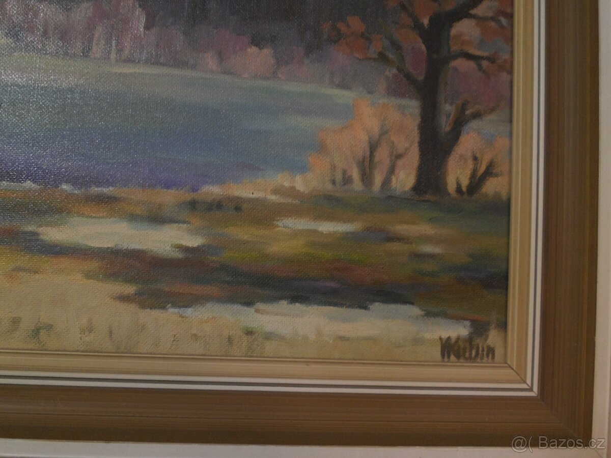 Obraz horského jezera + další obrazy - 15