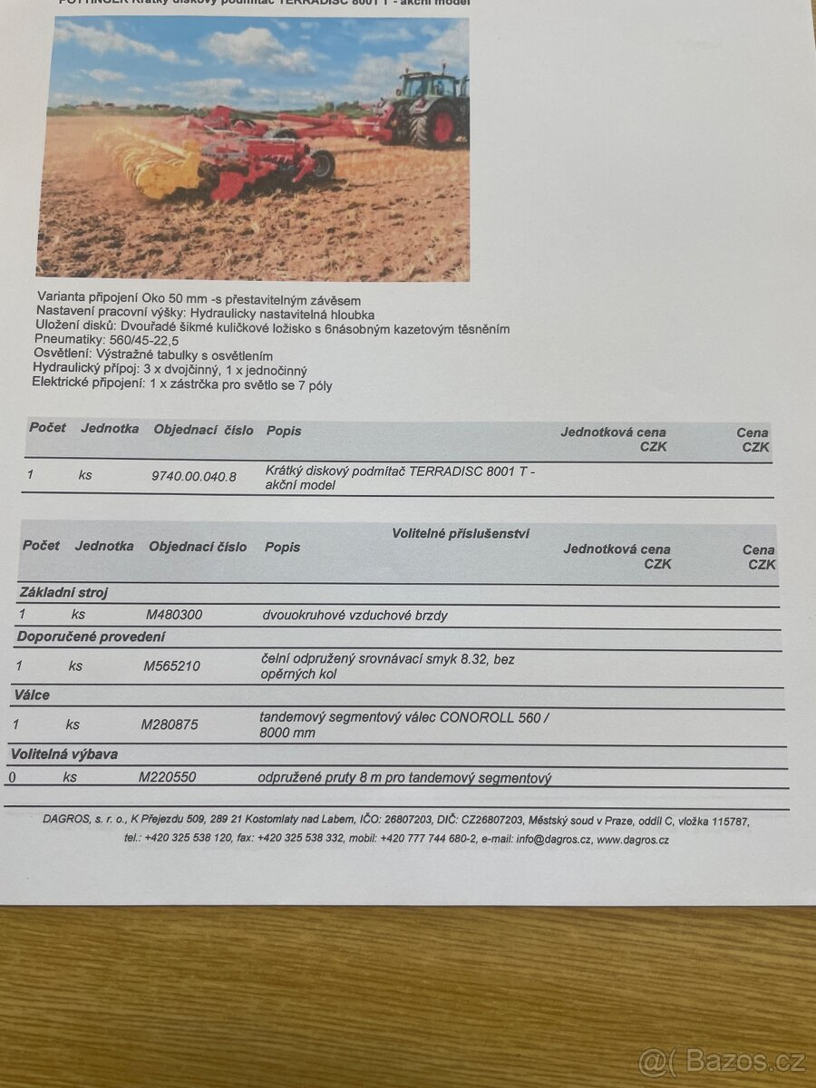 Diskový podmitač - 15