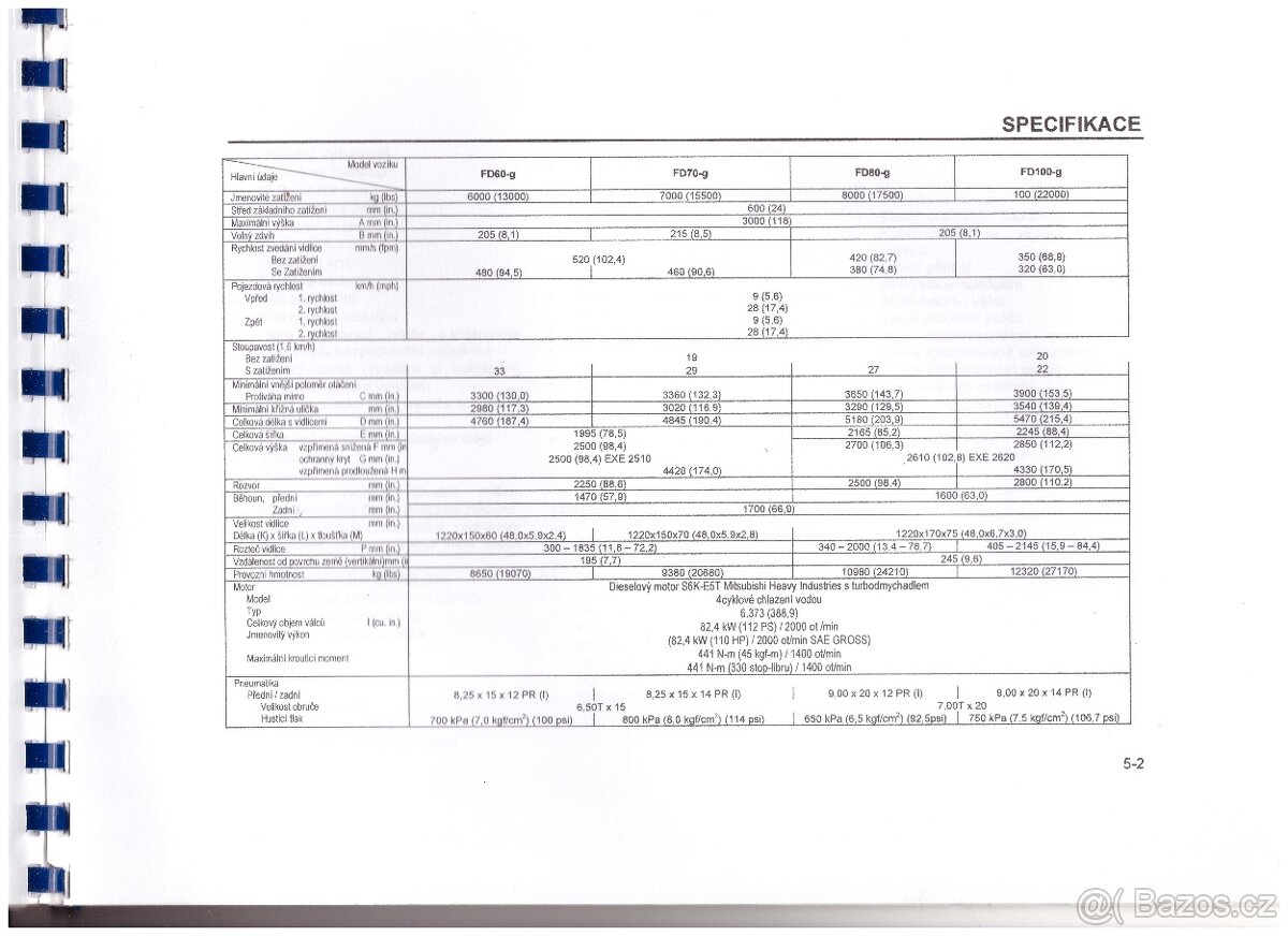 TCM FD 60 nový pozicionér, boční posuv, vidle 2,4 m - 15