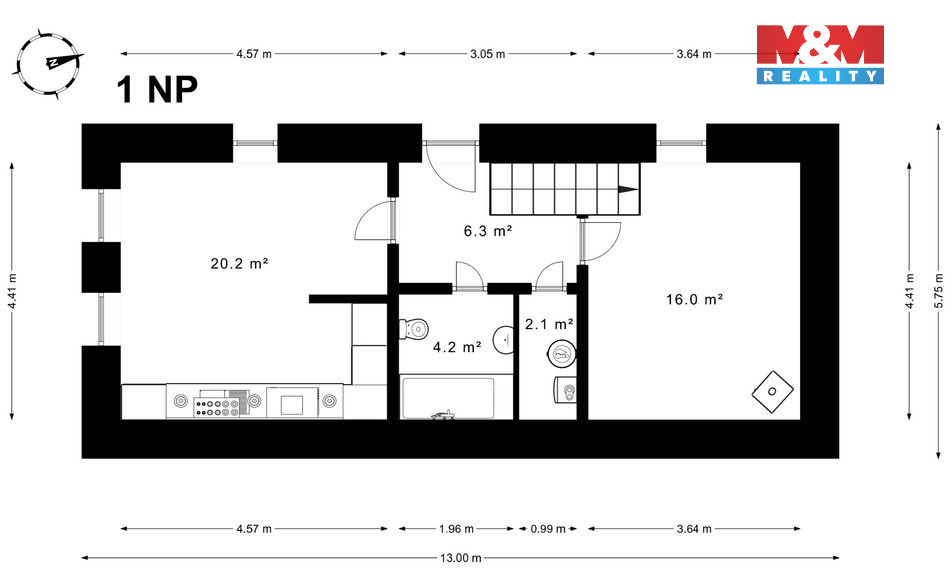 Prodej rodinného domu, 121 m², Kamenné Zboží - 15