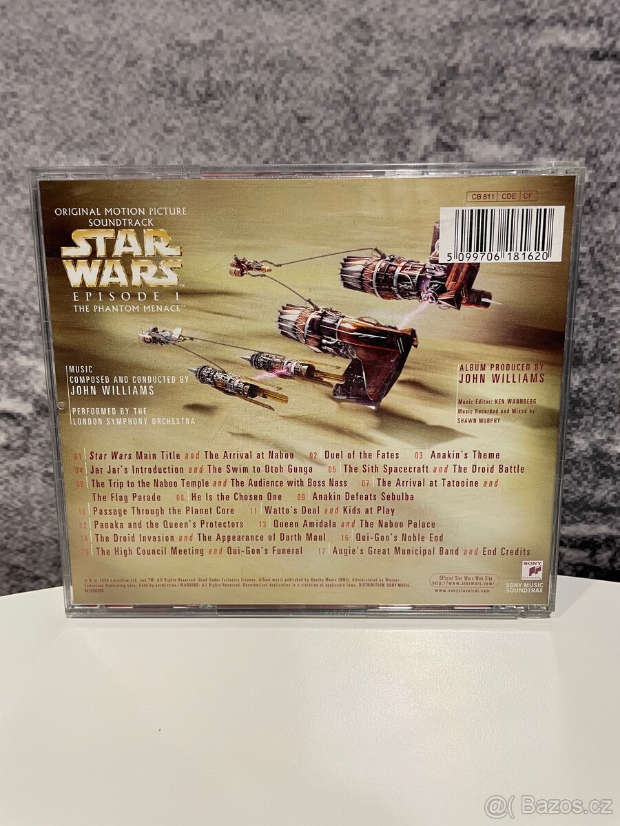 Originální CD různá cena za 1 kus - 15