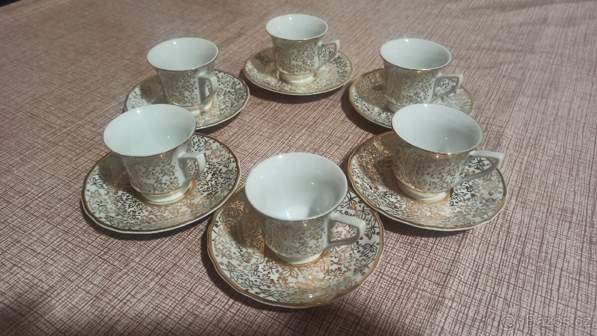 Skleničky porcelán - 15