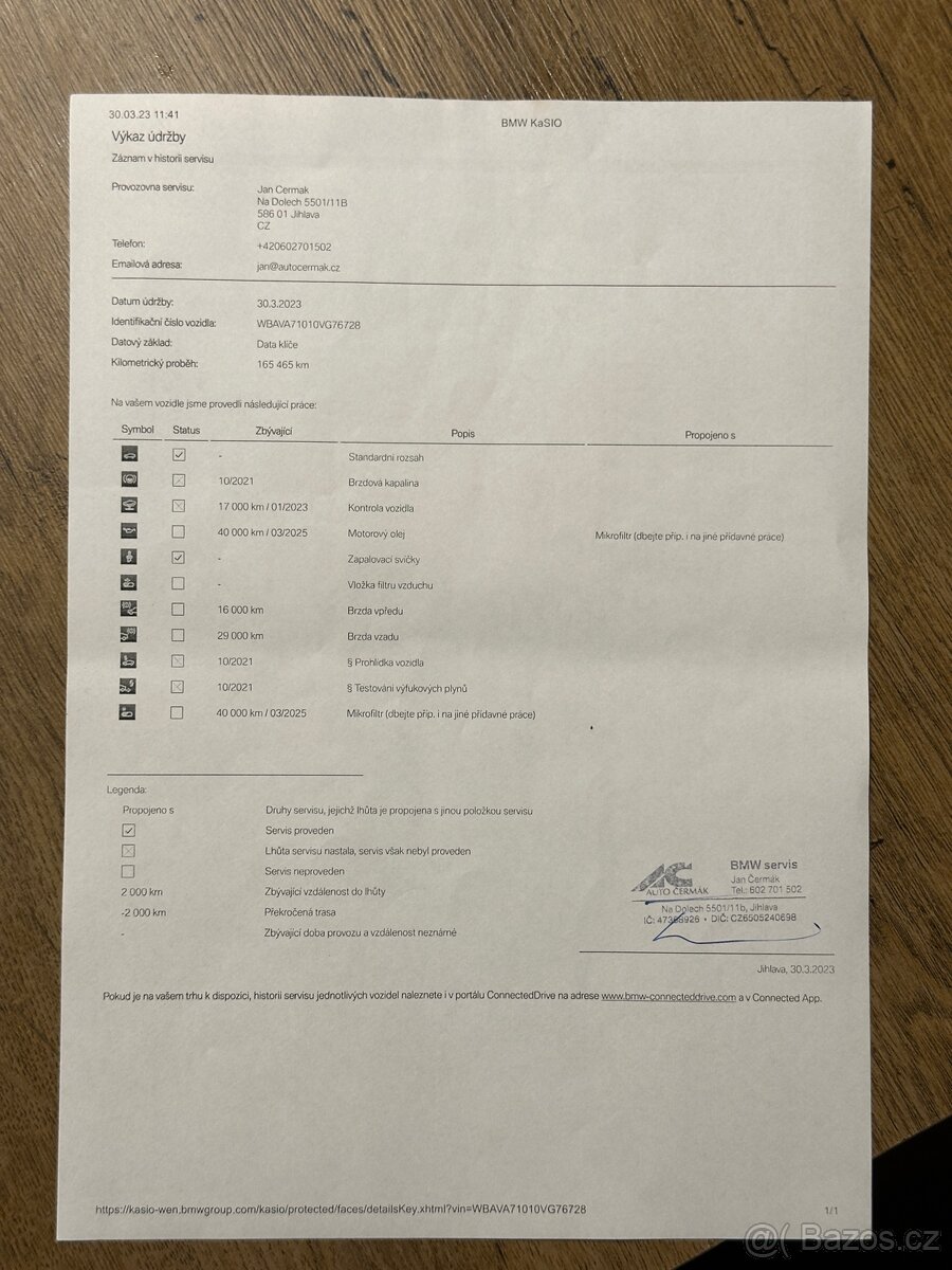 BMW 3 E90 320i 110kW – 191 000 km - 15