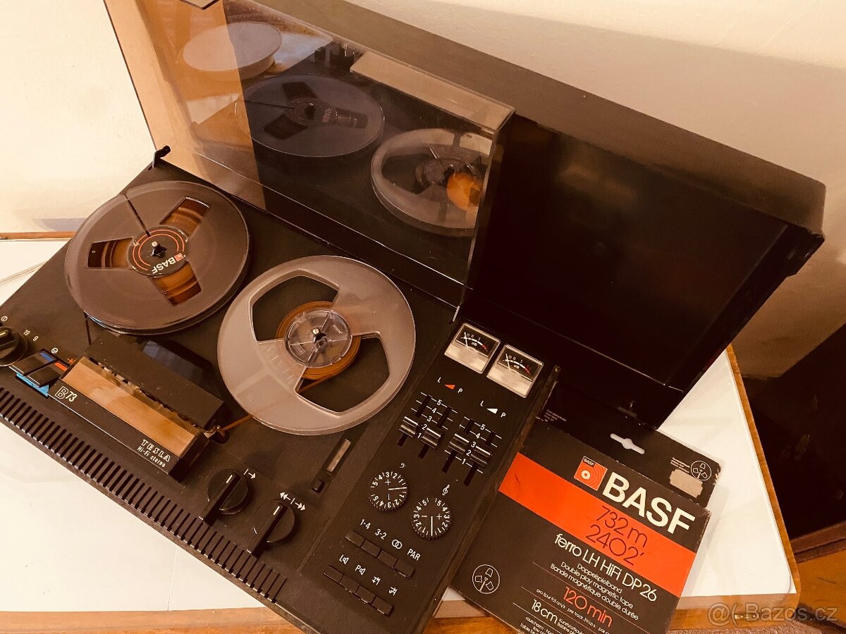 Kotoučový magnetofon Hi-Fi Tesla B73, rok 1987 - 15
