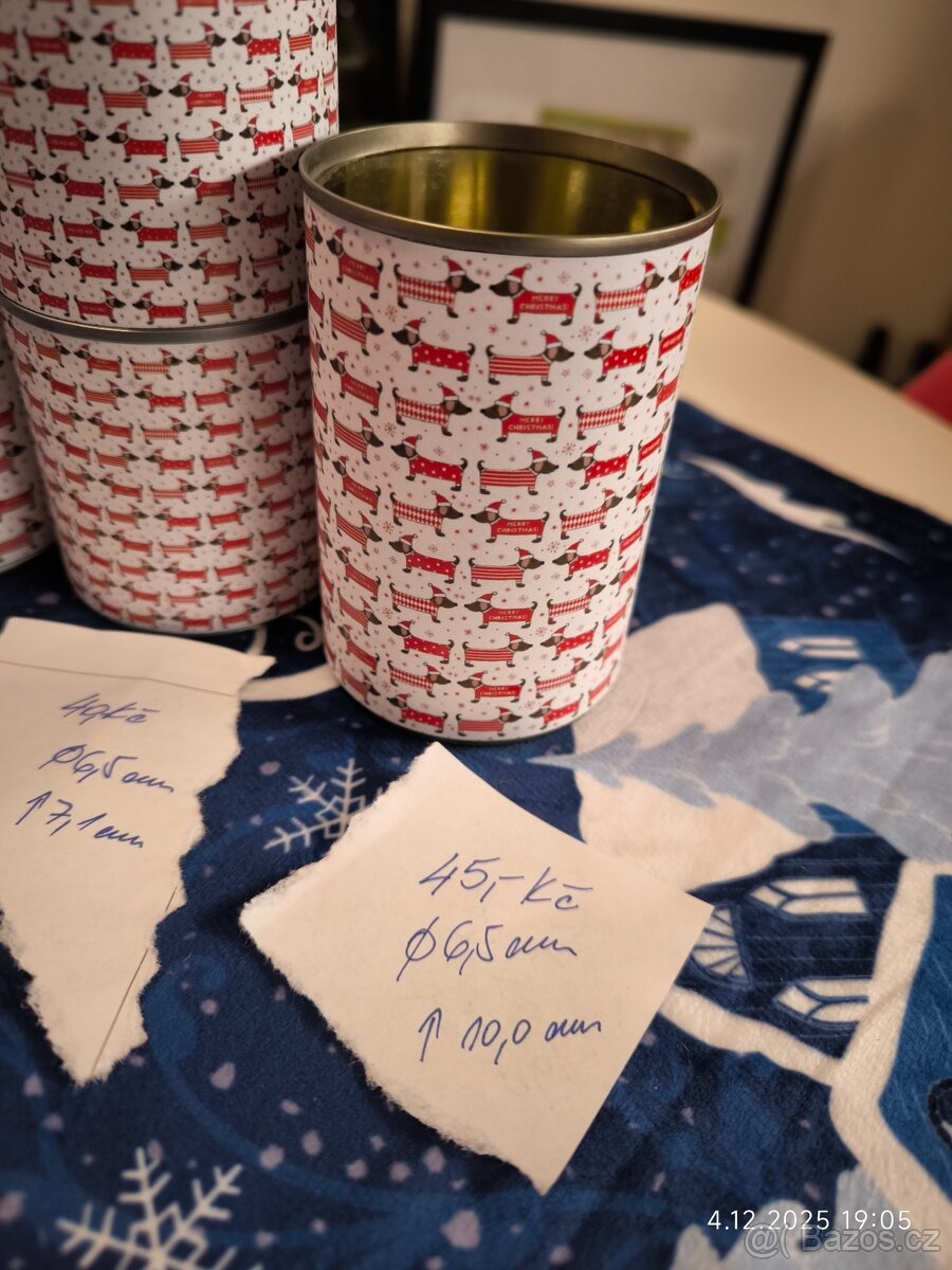 Plechovky - Vánoční jezevčík - 15