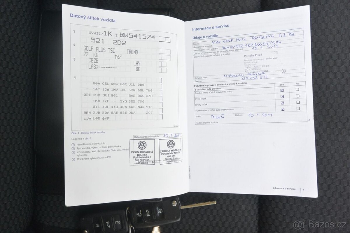 PRODÁM Volkswagen Golf Plus 1.2TSi 77kW PO ROZVODECH - 15